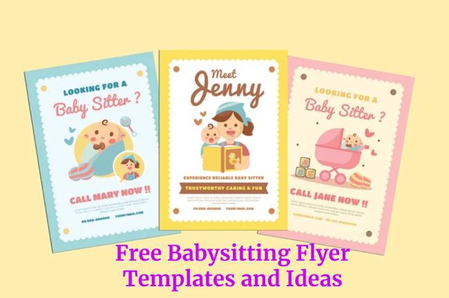 Free Babysitting Flyer Templates and Ideas